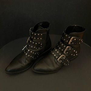 Steven New York Harmon Women's Black Boots (ZAP13696)